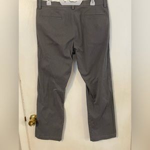 Hagger men’s pants 34x30 gray khaki straight‎ fit